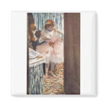 Edgar Degas - Dancer in her Box 1879 Ballerina magnets