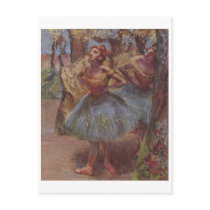 Edgar Degas - Dancers 1890 Ballet tutu paper balet
