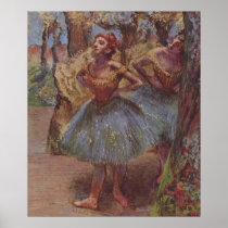 Edgar Degas - Dancers 1890 Ballet tutu paper balet