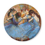 Edgar Degas - Dancers in Blue magnets