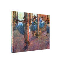 Edgar Degas - Dancers in the foyer Gallery Wrapped Canvas