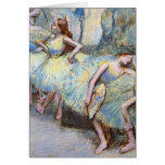 Edgar Degas Danseuses dans les coulisses Cards