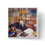 Edgar Degas - Edmond Duranty Portrait 1879 tempera buttons