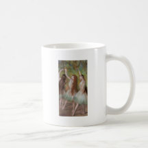Edgar Degas Green Dancers Mugs