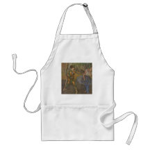 Edgar Degas - Harlequin & Colombine 1884 Apron