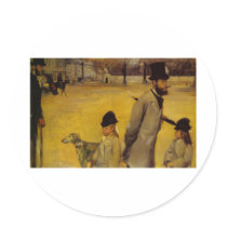 Edgar Degas - Place of Concorde 1875 oil canvas