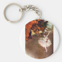 Edgar Degas - Prima Ballerina Key Chain