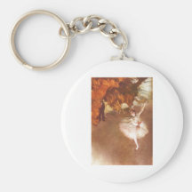 Edgar Degas - Prima Ballerina Rosita Mauri 1878 Keychains