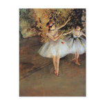 Edgar Degas - Two Dancers postcards