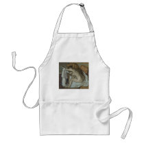 Edgar Degas - Woman Drying Left Arm 1884 Pastel Apron