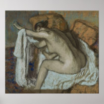 Edgar Degas - Woman Drying Left Arm 1884 Pastel