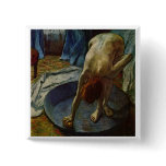 Edgar Degas - Woman in Bathtub Bath Tub Nude 1886 buttons