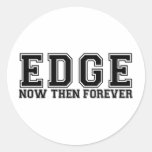 Edge. Now Then Forever. Sticker