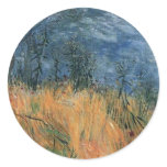 Edge Of a Wheat field With Poppies 1887, Van Gogh stickers
