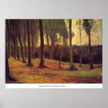 Edge of a Wood by Vincent van Gogh Poster