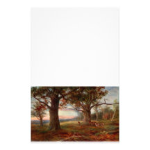 Edge of Sherwood Forest Customized Stationery