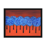 Edge of the Blue Forest Postcard