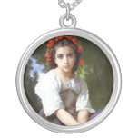 Edge of the Brook Vintage Fine Art Necklace