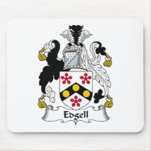 Edgell Family Crest Mouse Pads