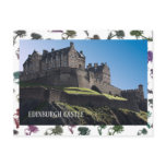 Edinburgh Castle Card postcards