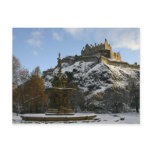 Edinburgh Castle in winter Postcards