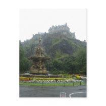 Edinburgh castle post card