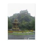 Edinburgh castle postcards