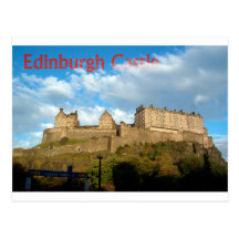 Edinburgh Castle Postcard