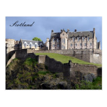 edinburgh castle postcard