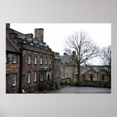 Edinburgh Castle Poster by wonglt