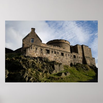 Edinburgh Castle Print by PeteGettins