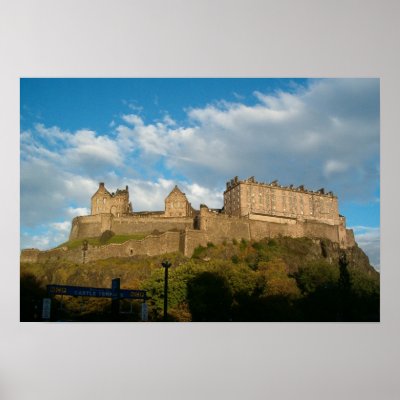 Edinburgh Castle Print by Grailseekers