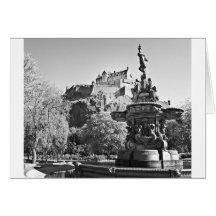 Edinburgh Castle, Scotland Greeting Cards