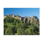 Edinburgh Castle, Scotland postcards