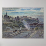 Edinburgh from near St. Anthony's Chapel Print