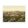 Edinburgh from the Castle, Scotland Post Card