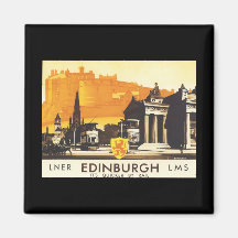 Edinburgh LNER Fridge Magnet
