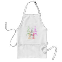 Edison light bulb apron