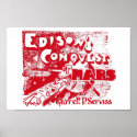 Edison Mars 1898 sci fi posters