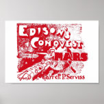 Edison Mars 1898 sci fi Posters