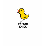 Editor Chick t-shirts