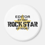 Editor Rock Star by Night Magnet