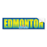 Edmonton Bumper bumper stickers