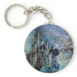 Edmund Dulac Fine Art Castle Keychain