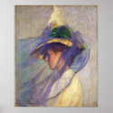 Edmund Tarbell - The Blue Veil posters