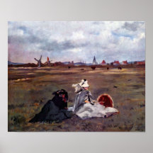 Edouard Manet - Swallows Print