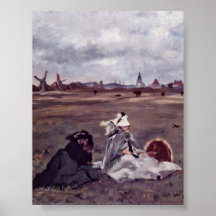 edouard Manet - swallows Print