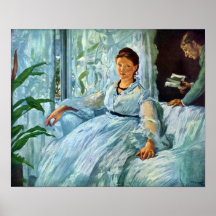 Edouard Manet - The Lecture Poster