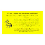 EDS Awareness Cards business cards