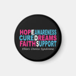 EDS Awareness Words of Encouragement Magnet